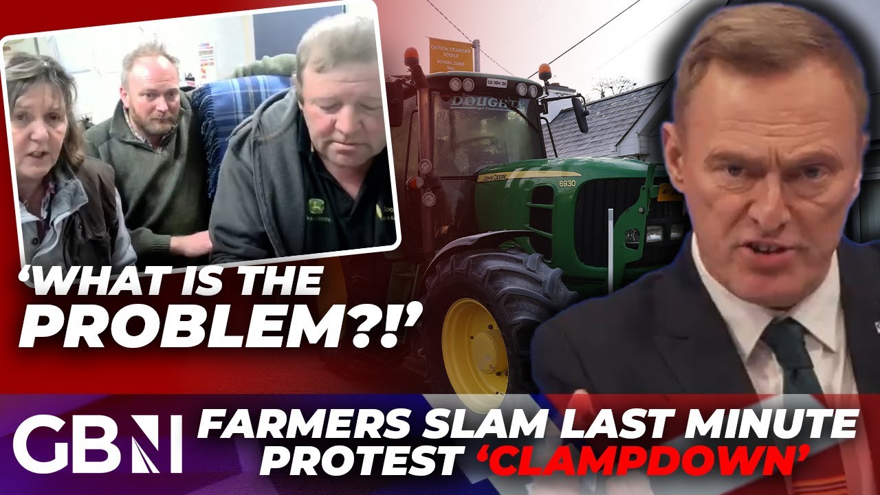 Farmers SLAM 'two-tier policing' after Budget day protest CLAMPDOWN 'without warning'