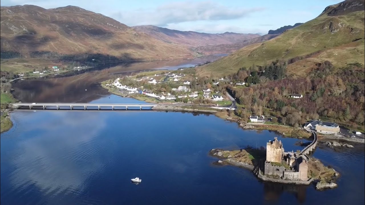 Flying above Dornie, Scotland 2022