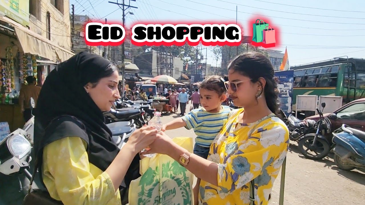 LET'S GO EID SHOPPING🛍 || 📍PARADE MARKET, JAMMU || Dazy