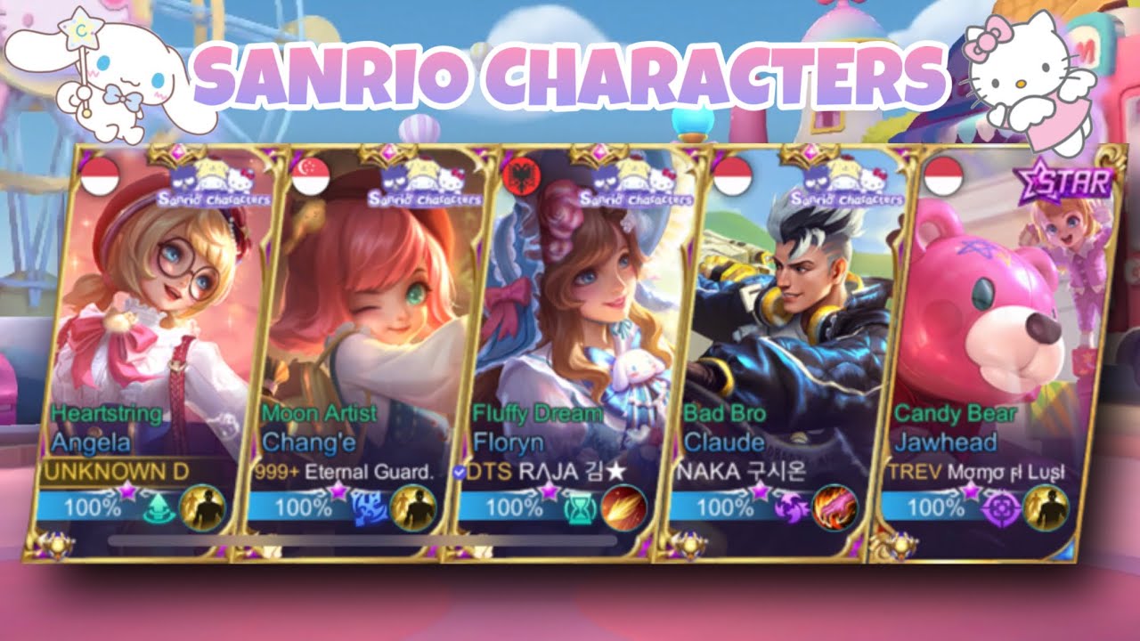 FULL SKIN SANRIO CHARACTERS💗