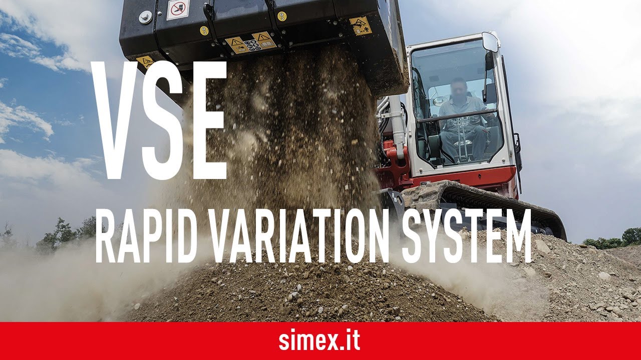 VSE screening bucket - Rapid variation of the output size