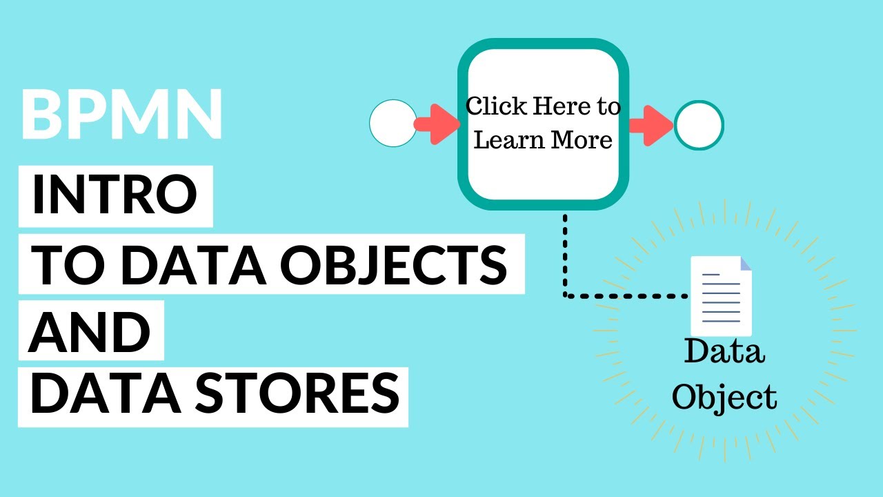 How to model with BPMN Data Objects and Data Stores