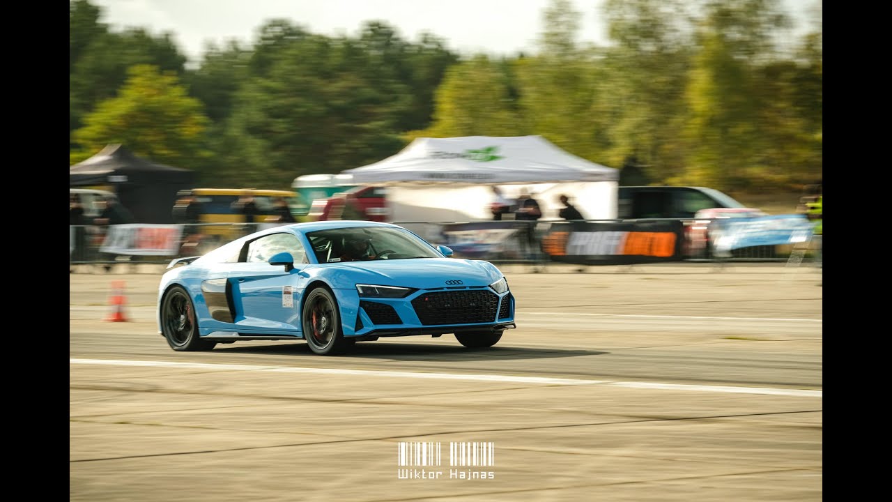 AUDI R8 PERFORMANCE TWIN TURBO STAGE1 WALAS MOTORSPORT 9.57@237km/h
