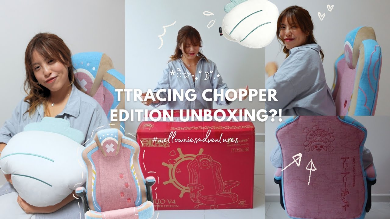 ONE PIECE GAMING CHAIR?! 🗺🏝 | TTRacing DUO V4 chair unboxing 🎮 ₊°ᡣ𐭩