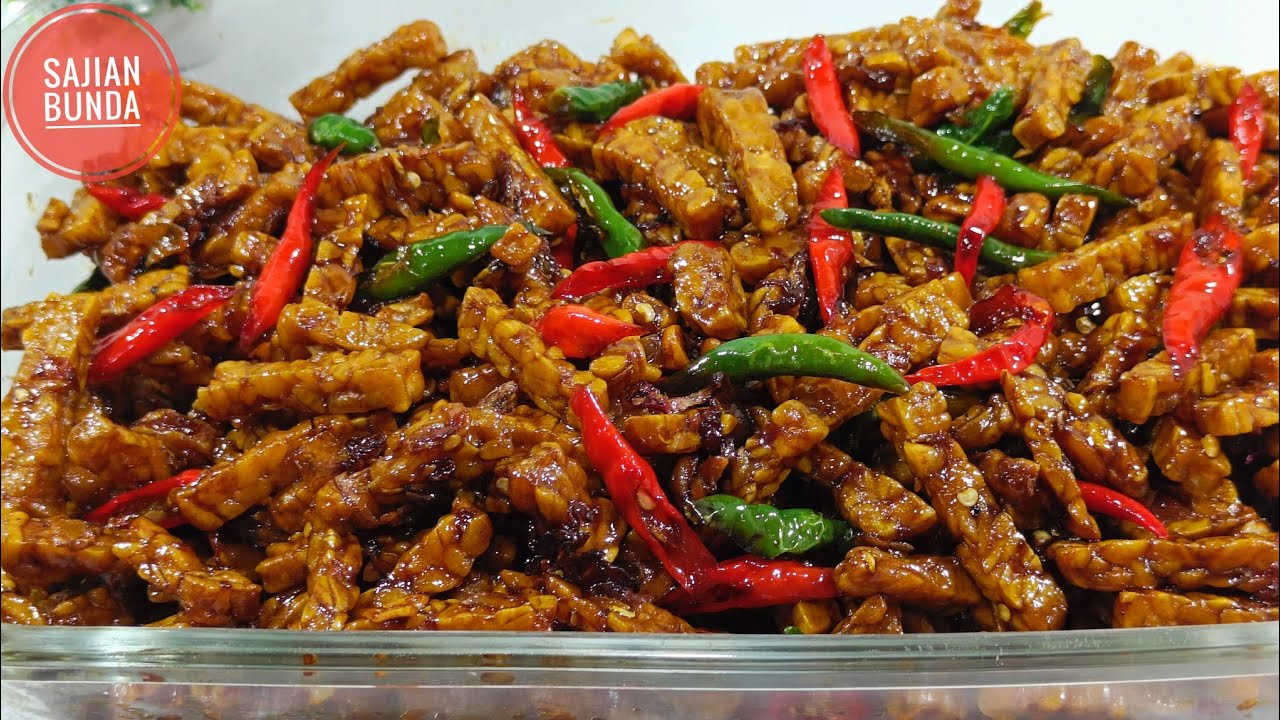 Pakai Resep Ini Untuk Tempe Orek Pedas Manis....  Dijamin Enak Banget‼️