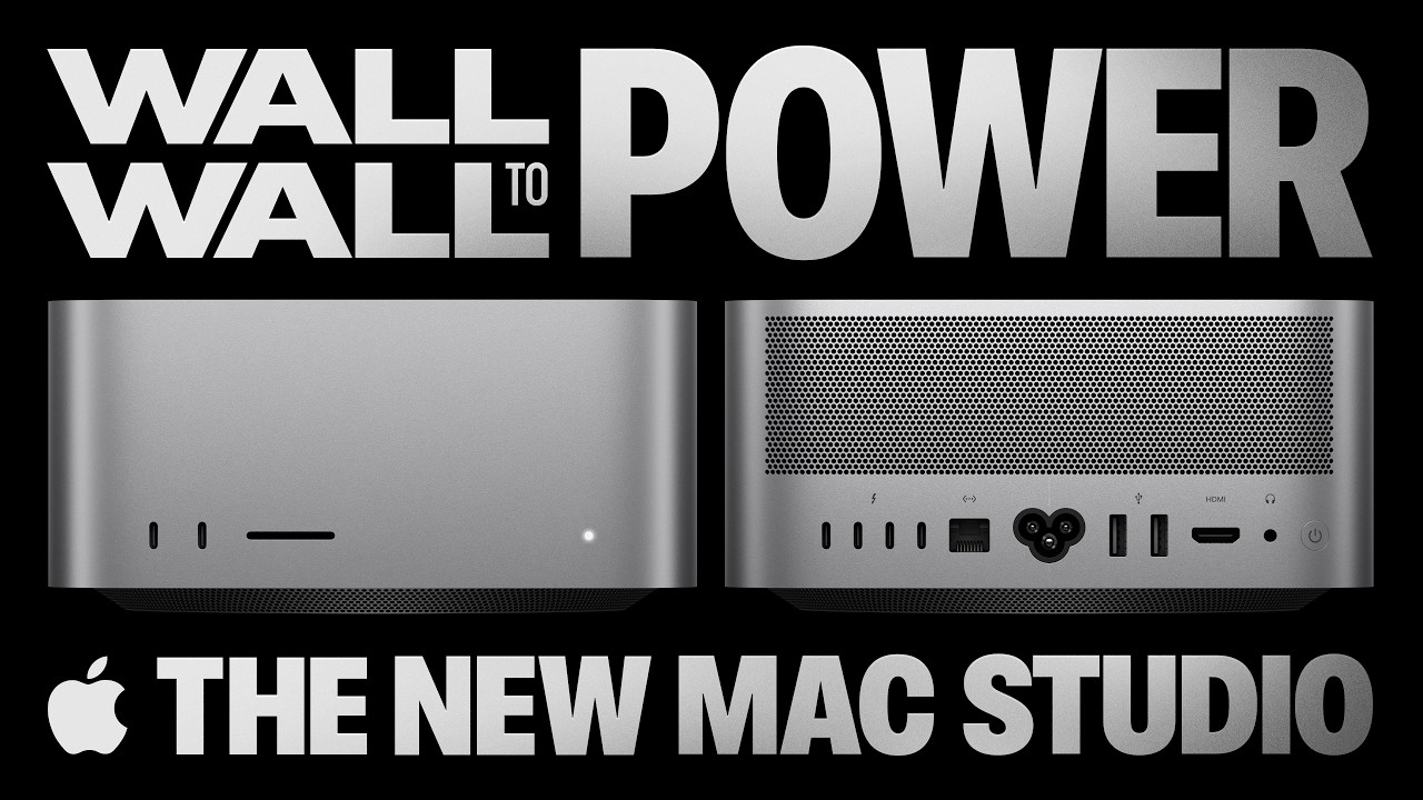 The New Mac Studio with M5 Max and M5 Ultra