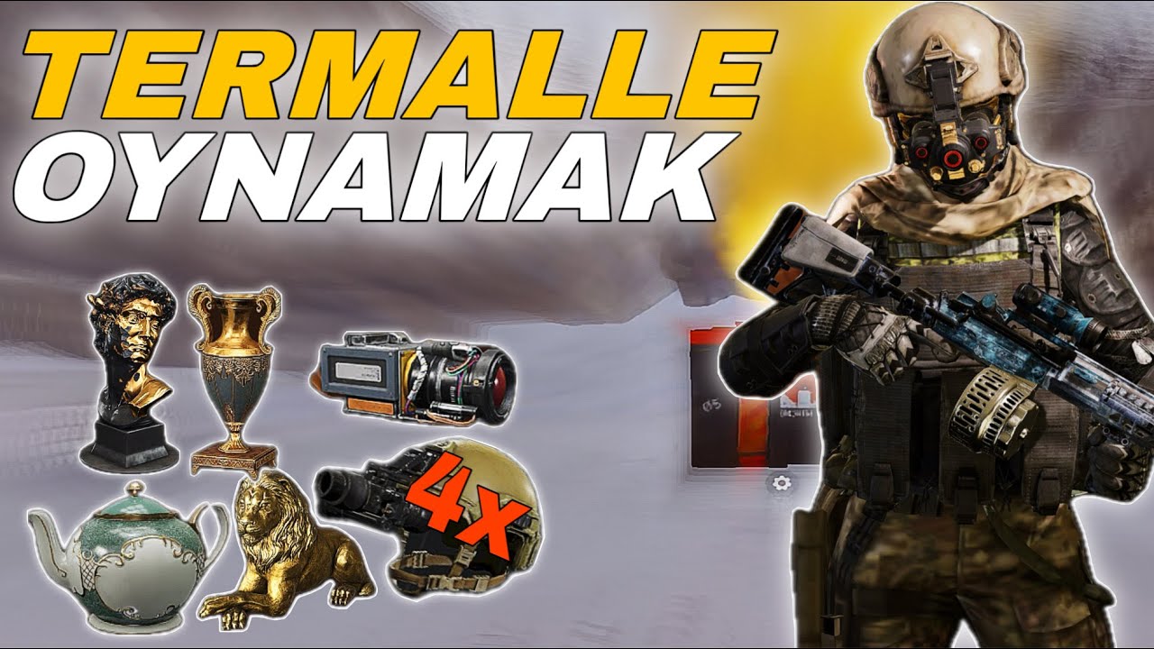 4 Kırmızı Droplu Modda Termal Oynadım 🔥Northridge 160k🔥Arena Breakout