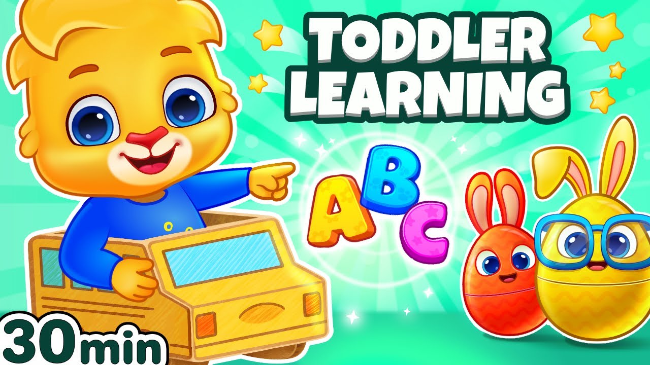 Toddler Learning With Lucas, Baby and Toddler Learn to Talk, Colors, ABC, Kids Songs, Nursery Rhymes