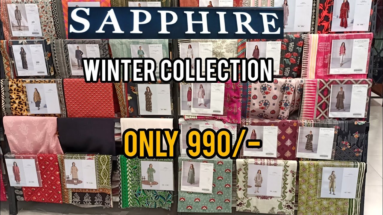 sapphire winter collection 2022