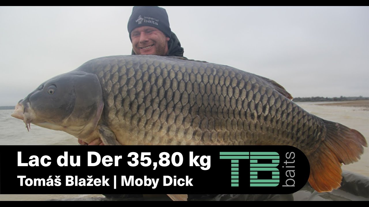 Tomáš Blažek & FRIENDS  Lac du Der 35,80kg MOBY DICK