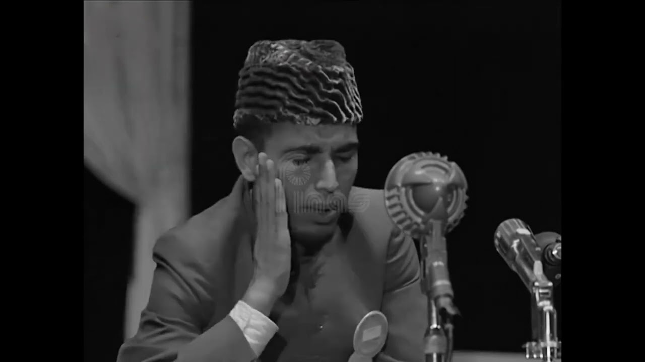 Qari Shakir Qasmi at the International Quran Recital Competition in Malaysia (1962)
