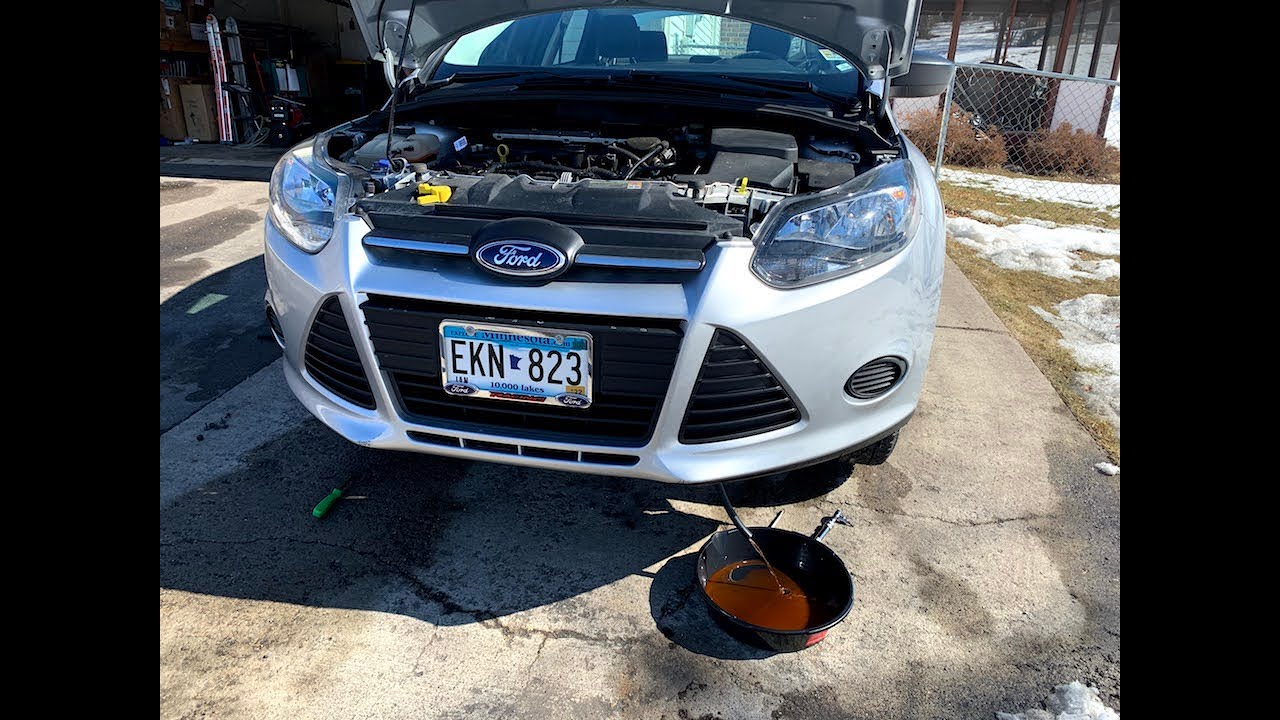 Coolant Drain and Fill on 2012-2018 Ford Focus