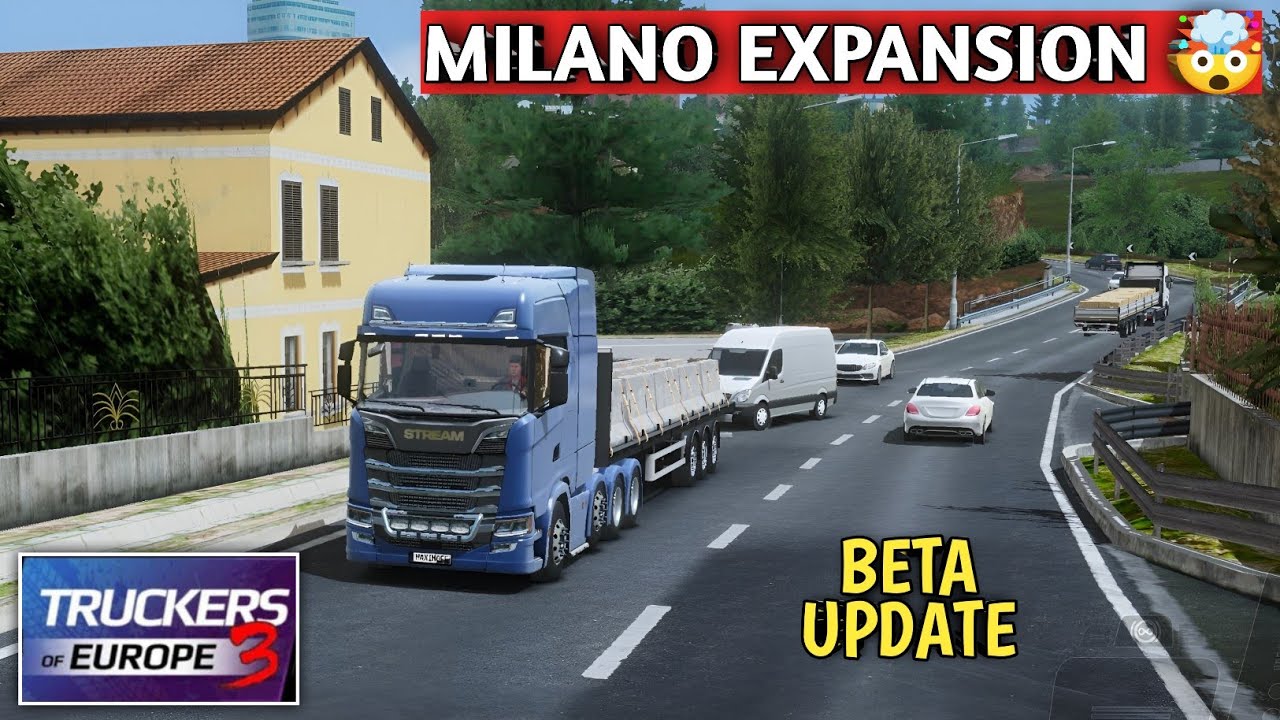 Is this mobile or PC? 🤯 Truckers Of Europe 3 - Milano: Massive Map Expansion & New Features 🔥