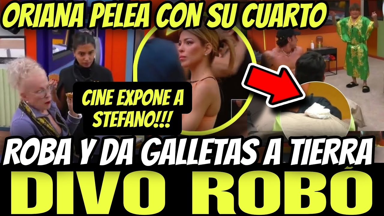 🔥DIVO ROBÓ GALLETA Y LAURA SE ENOJA🔥ORIANA PELEA🔥CINE EXPONE STEFAN🔥LA CASA DE LOS FAMOSOS 6 EN VIVO