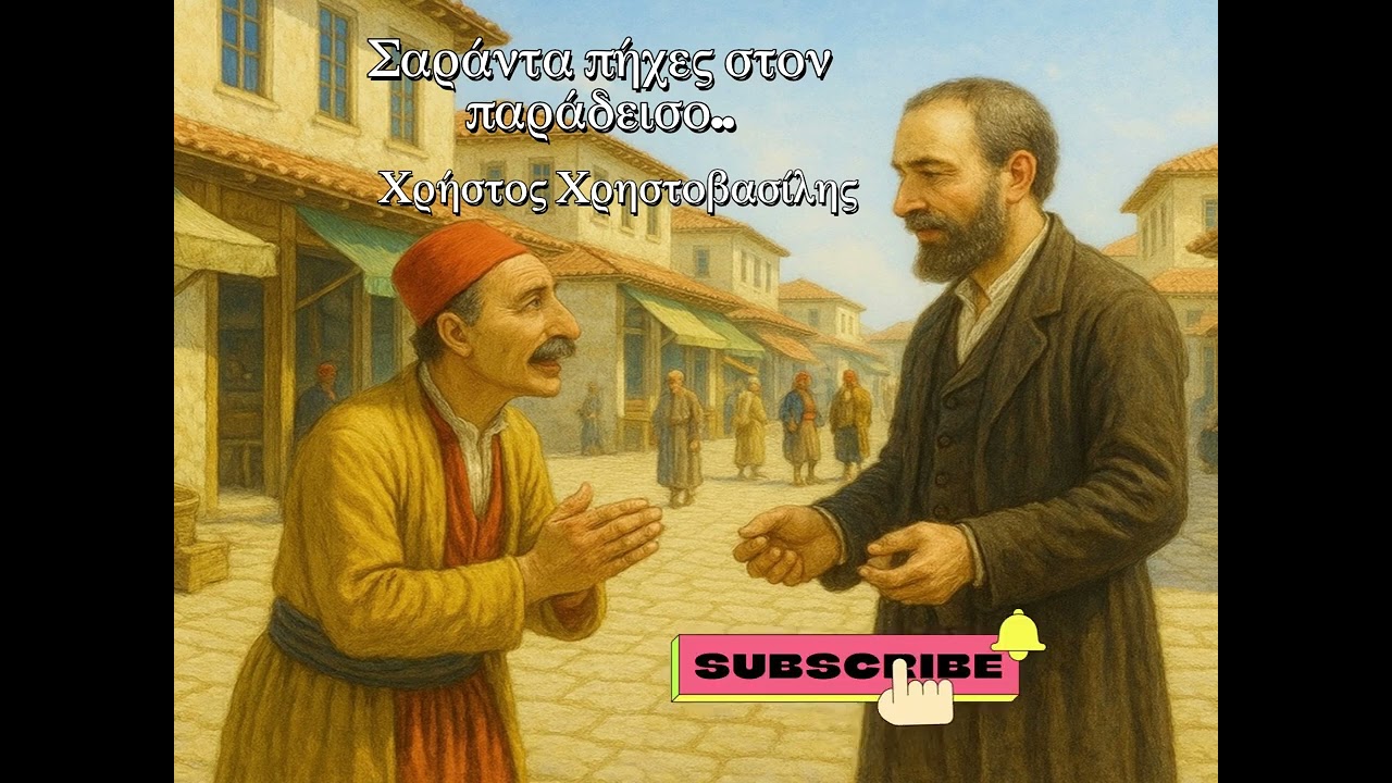 Σαράντα πήχες στον Παράδεισο..Χρήστος Χρηστοβασίλης.. Διήγημα.. Logo-texnis
