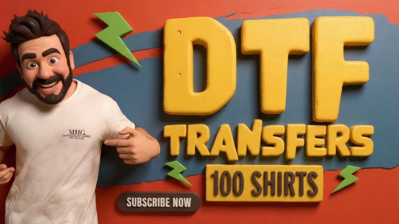 DTF против трафаретной печати: состязание на 100 футболках, которое вы должны увидеть 👀