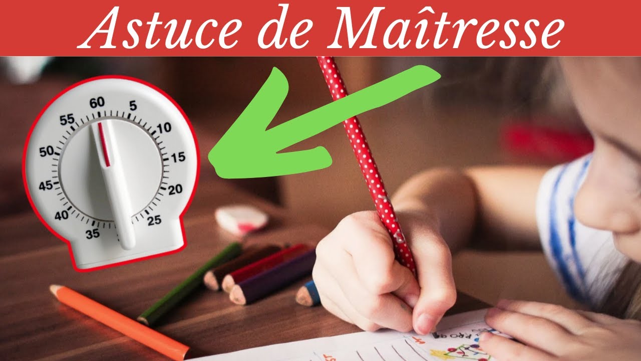 L'astuce toute simple pour aider votre enfant à SE CONCENTRER