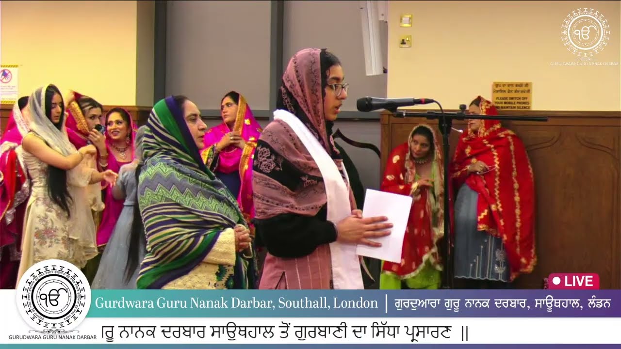 LIVE Gurdwara Guru Nanak Darbar Southall (#GGNDSouthall)Shabad Gurbani Kirtan Today #ShabadGurbaniUK