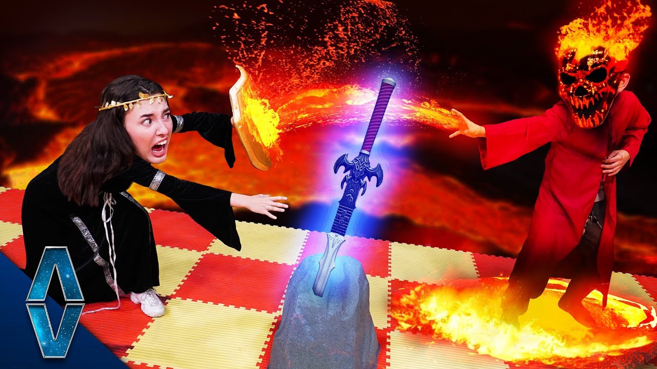 Lava Monster Showdown | NERF Dungeons And Dragons Ep. 4