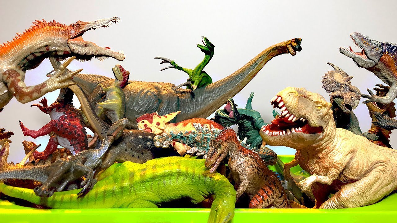 LOTS OF DINOSAURS Toys