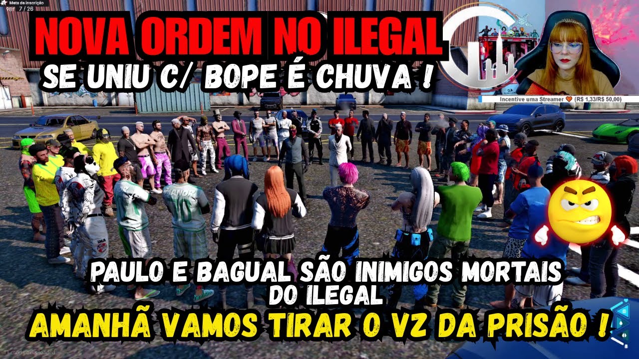Abel, líder do Ilegal, decreta: qualquer família que se aliar ao BOPE vai enfrentar uma tempestade.