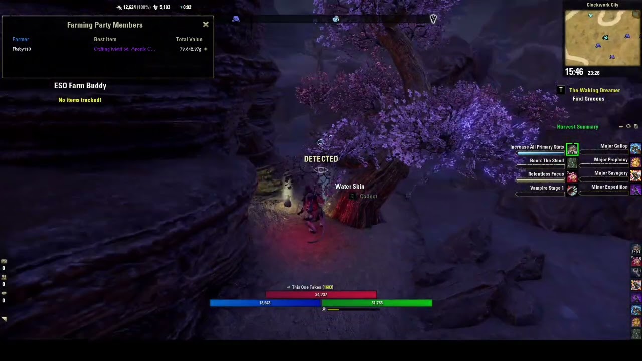 ESO Resource Farming - Best Route Series