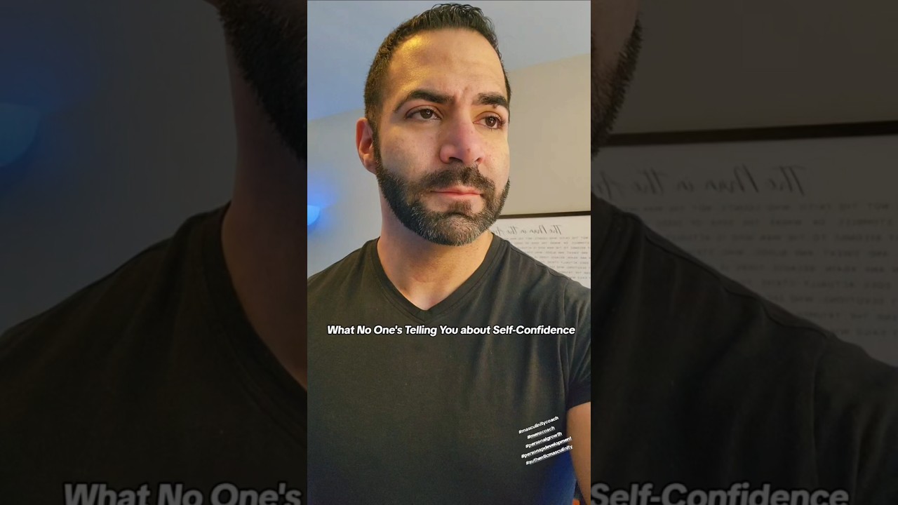 Here's what no ones telling you about confidence... #personalgrowth #menscoaching #lifecoach