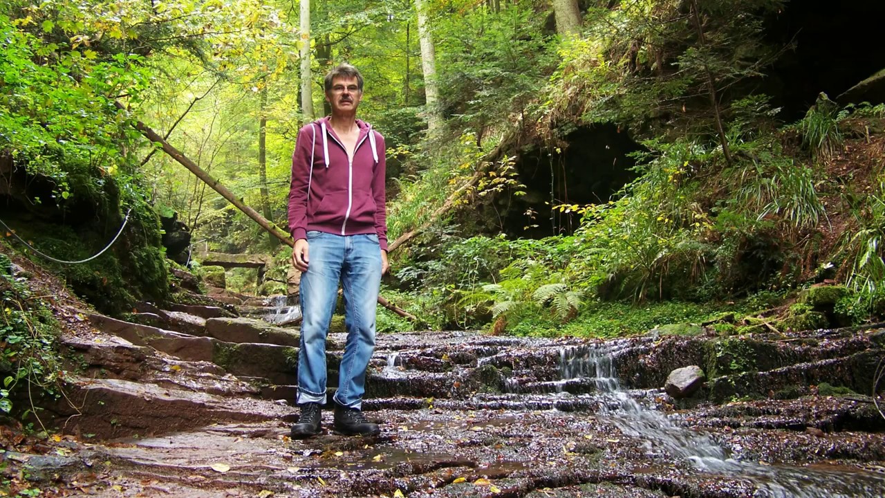 Die Wolfsschlucht bei Zwingenberg