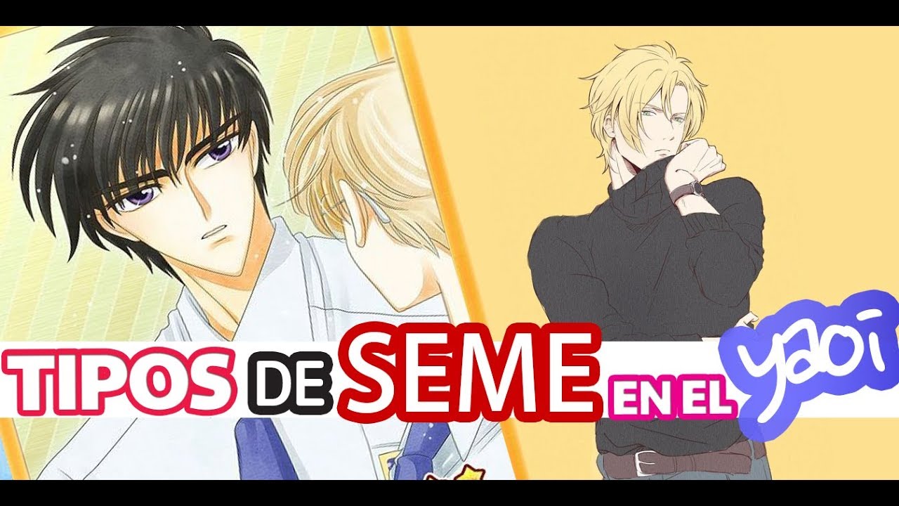 TIPOS de SEMES en el YAOI
