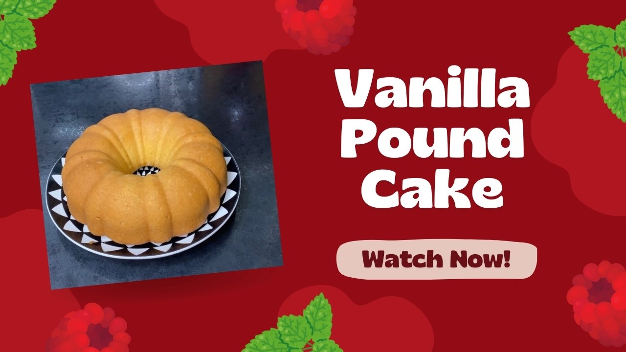Vanilla Pound Cake