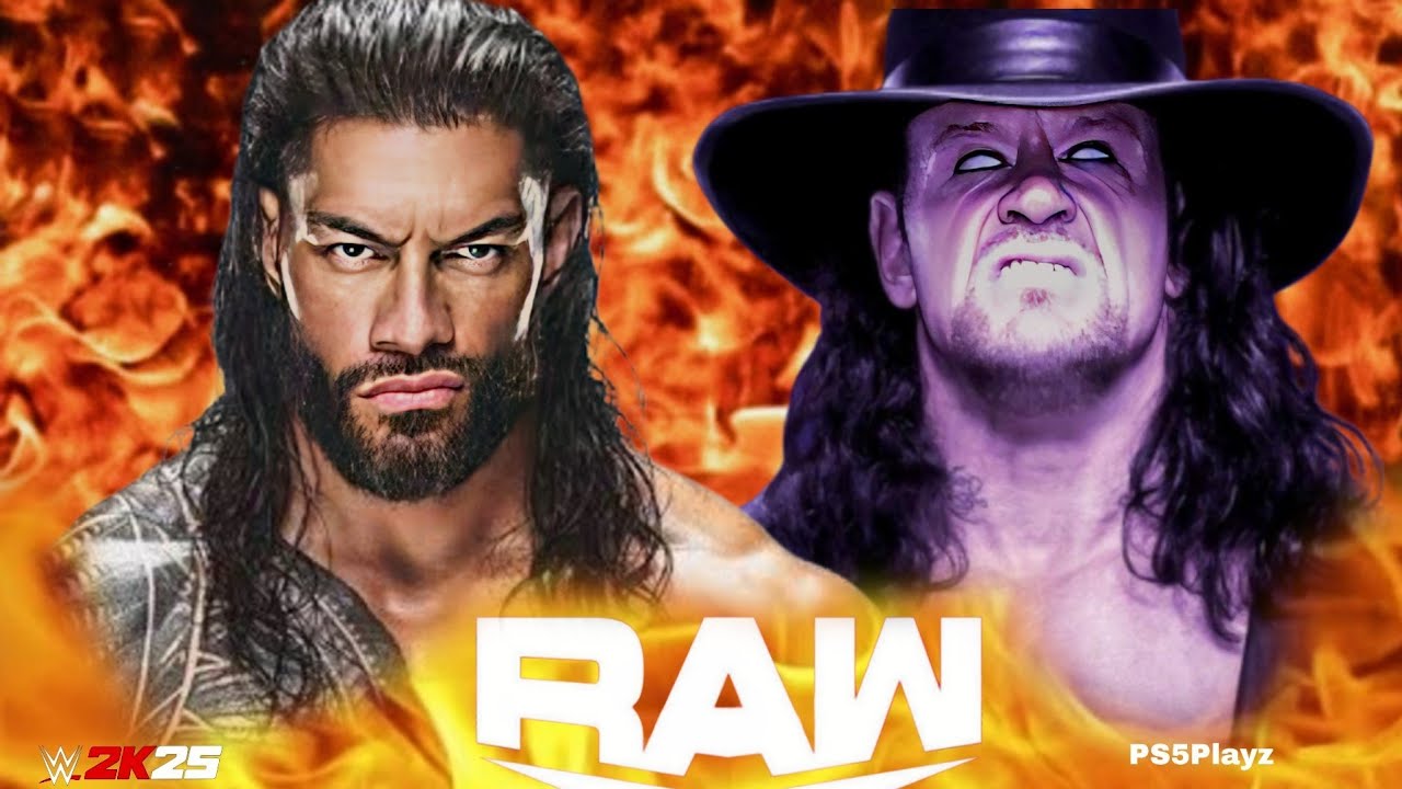 Roman Reigns vs Undertaker Wwe Raw 31 Jan 2026 WWE2k25 - PS5 4K Game Play