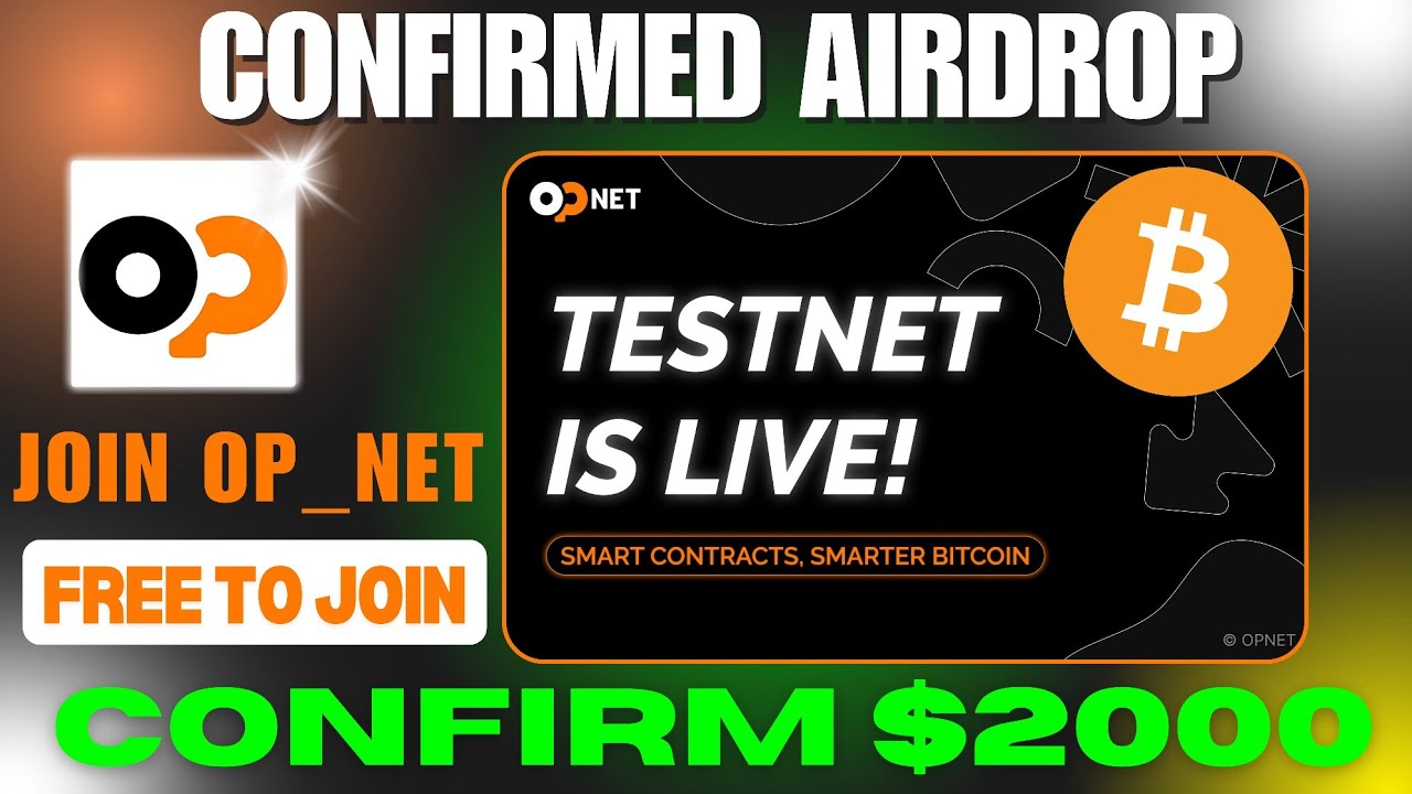 OP NET 100% CONFIRM BITGET DEFI AIRDROP || FREE TO JOIN.