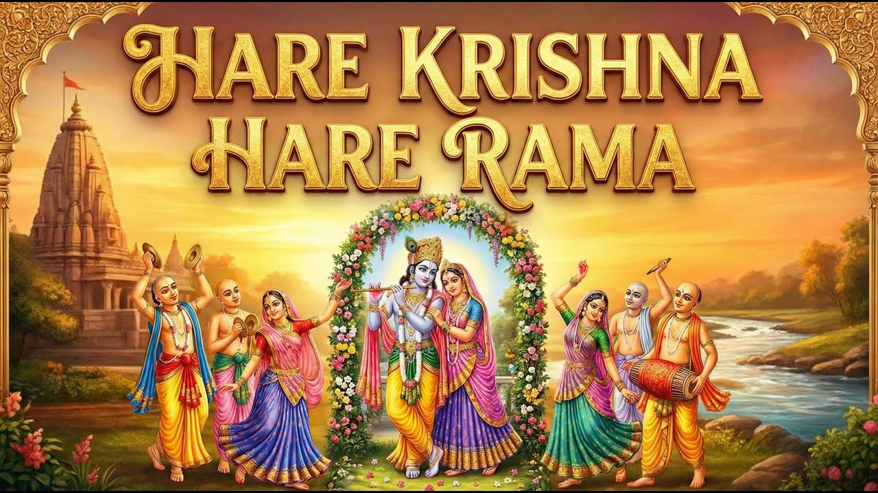 Hare Krishna Hare Rama 🙏 | Most Powerful Maha Mantra