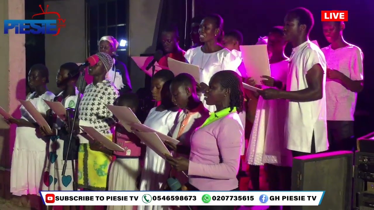 Youth Choir; Berekum - Koraso St. Anthony's Catholic church performance at Gospel Rock show 