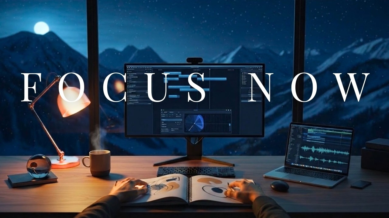 90 Minute Focus Sprint: White Noise and Lofi