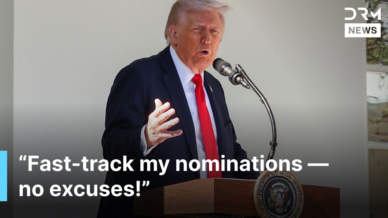 WATCH: Trump tells GOP senators: &ldquo;Fast-track my nominations &mdash; no excuses!&rdquo; | AC1G