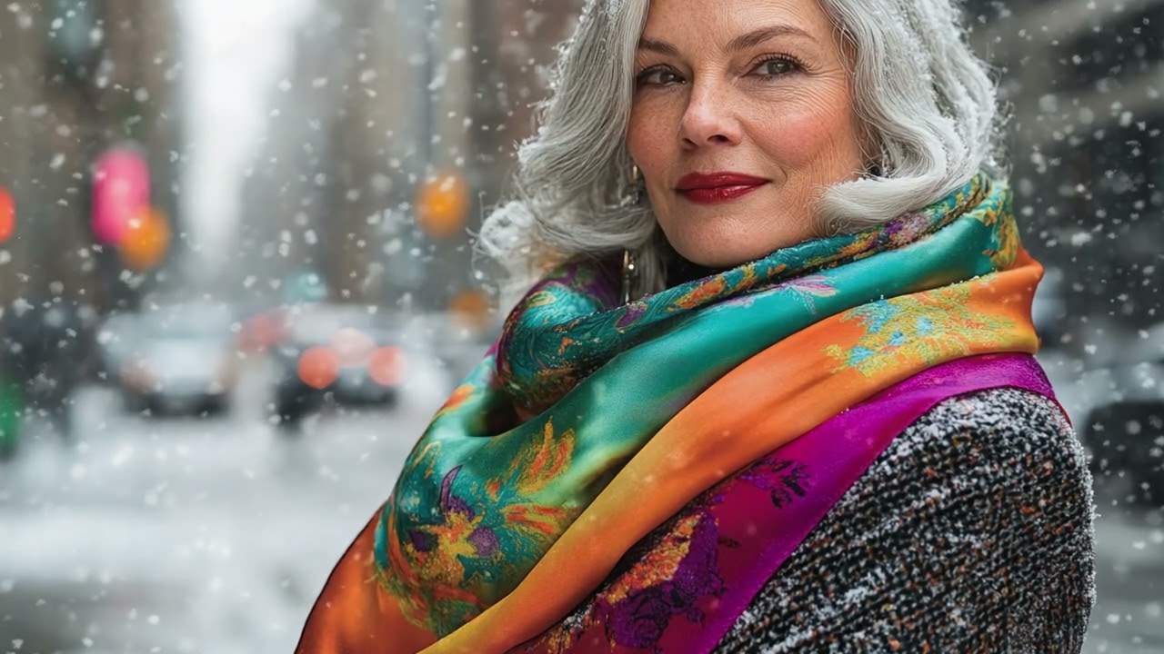 🌹 Italian Winter Street Elegance 🧤 Senior Fashion with Confidence and Grace 🌨️