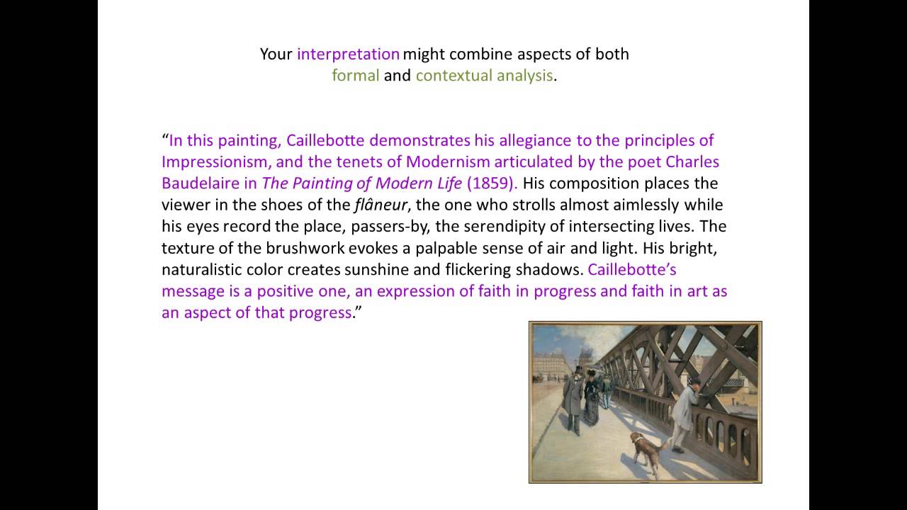 Critical Analyisis 3: Interpretation