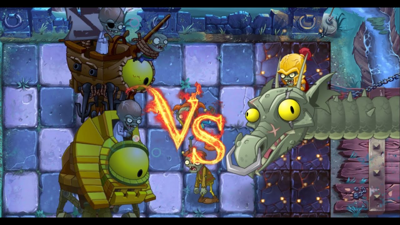 Zombot Dark Dragon 2.0 VS Zomboss (Part 1)丨PvZ 2 Gardendless : Zomboss Tournament 4 (Part 1)