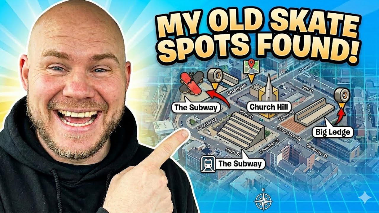 Revisiting Legendary 00s Skate Spots with My Kids