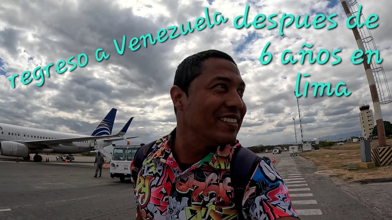 Vieje de lima a Venezuela y te cuento como fue todo el recorrido asta llegar a valencia
