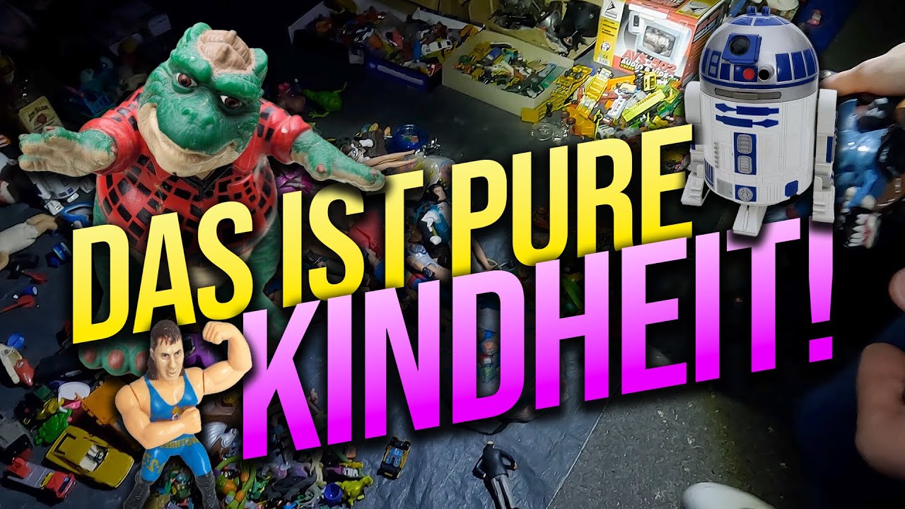 Dieser Stand ist die PURE KINDHEIT ❤️ Unterwegs mit @fustler 🦀 Neues vom Flohmarkt #179