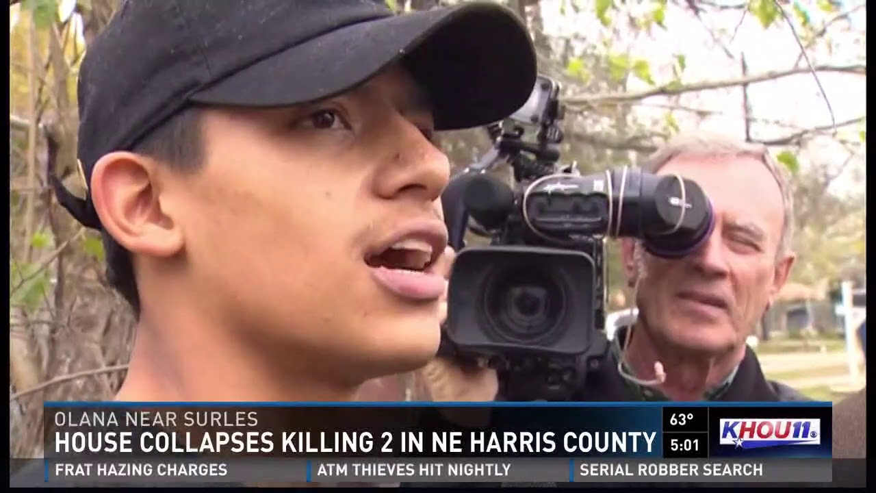 House collapses killing two in NE Harris County