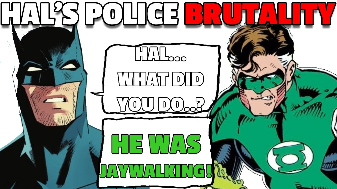 When Hal Jordan Turns Off His Body Cam