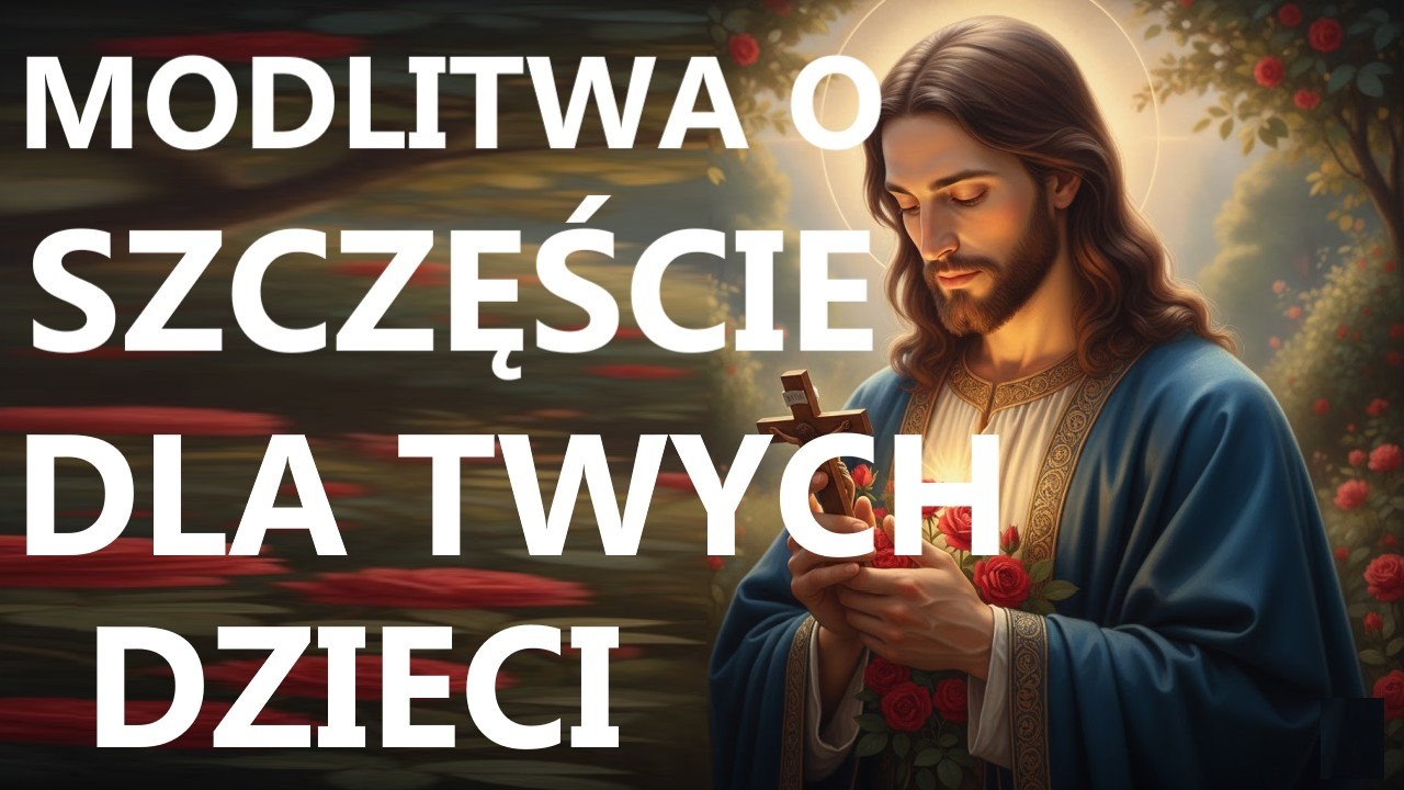MODLITWA O SZCZĘŚCIE DLA DZIECI | Modlitwa o wszystko co dobre dla dzieci dorosłych lub małych