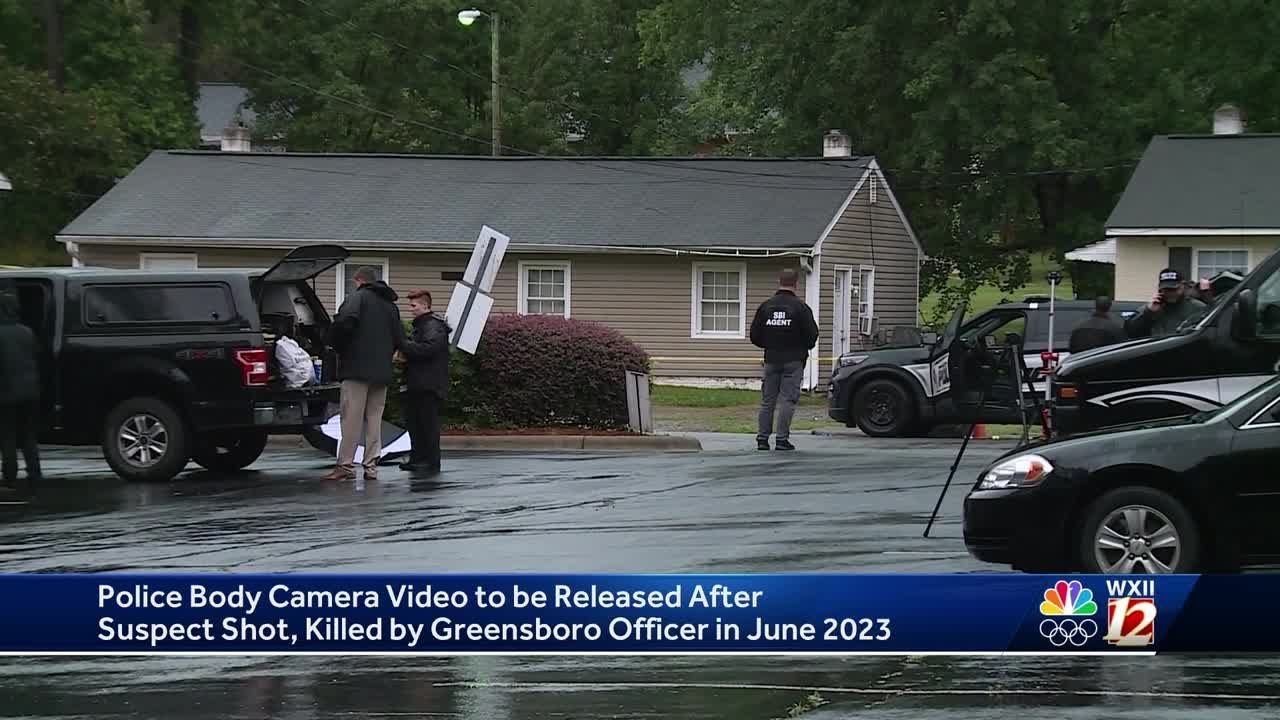 Greensboro police to release body camera footage in June 2023 shooting death of BB gun-wielding man