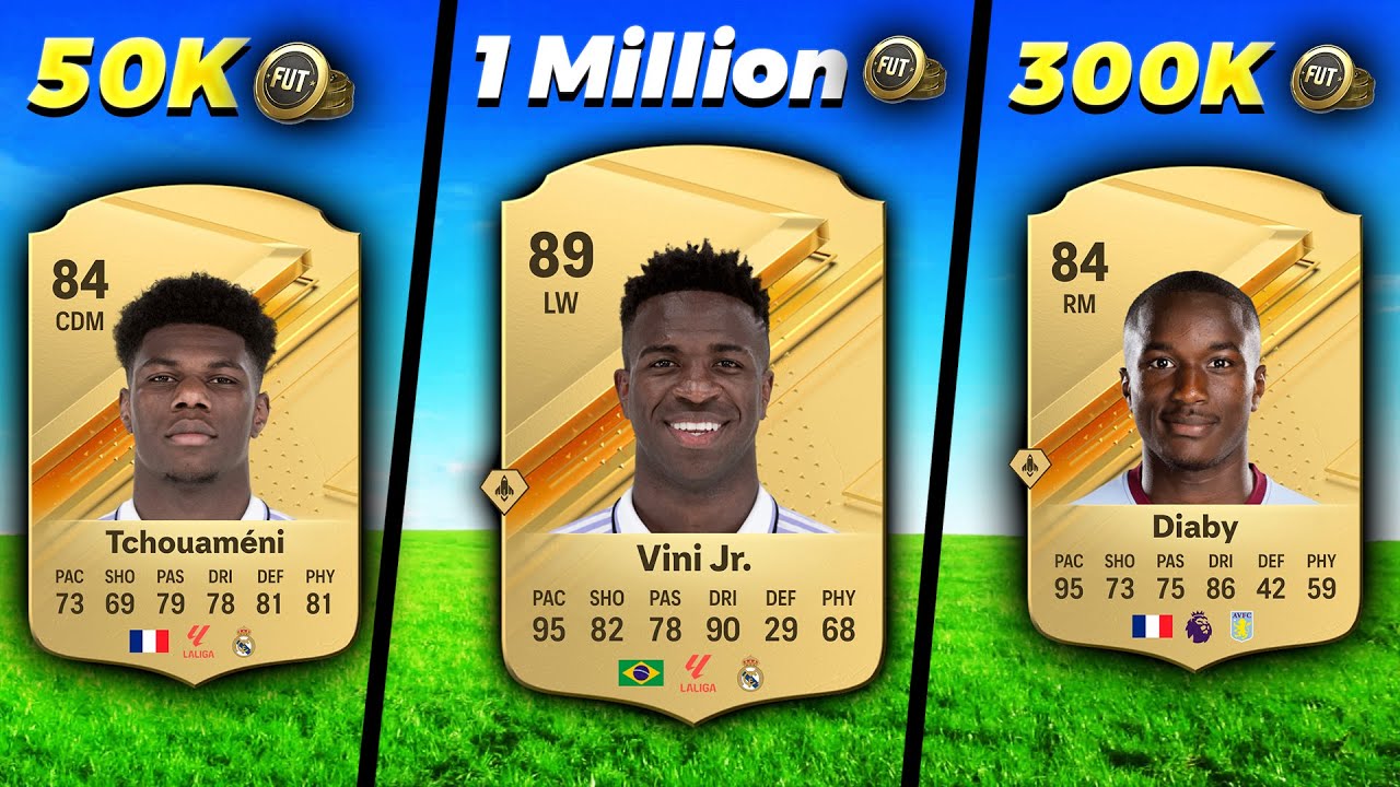 EAFC 24 BEST Starter Team Options! 50k, 200k, 1 Million Coin Squads)