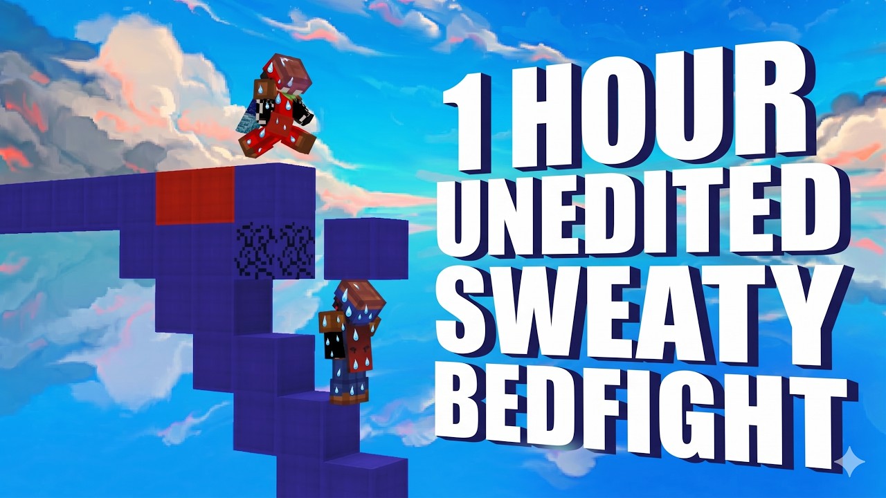 1 Hour of UNEDITED Bedfight | Keyboard and Mouse asmr | Pika Network 🥵