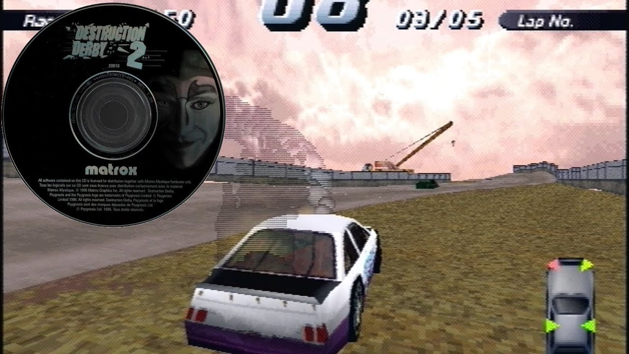 Destruction Derby 2 Matrox Mystique Version (MSI) SCA Motorplex
