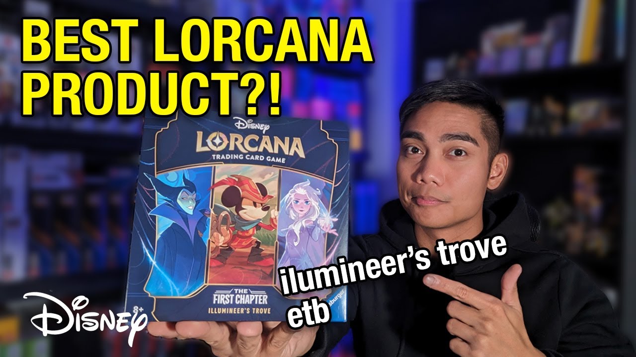 Best Disney Lorcana Product - Illumineer's Trove Unboxing